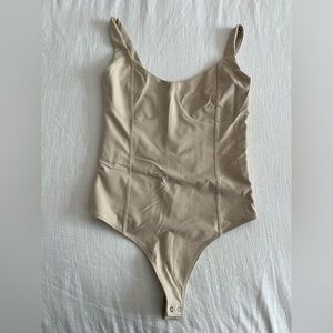 Abercrombie & Fitch Beige Bodysuit